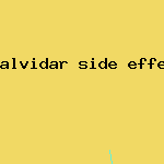 alvidar side effects